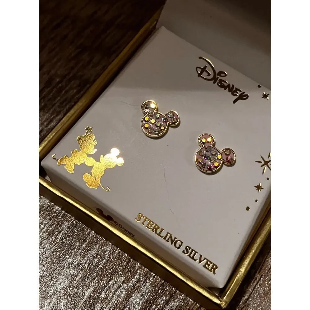Disney Mickey Mouse Studded Earrings Boxed Set
